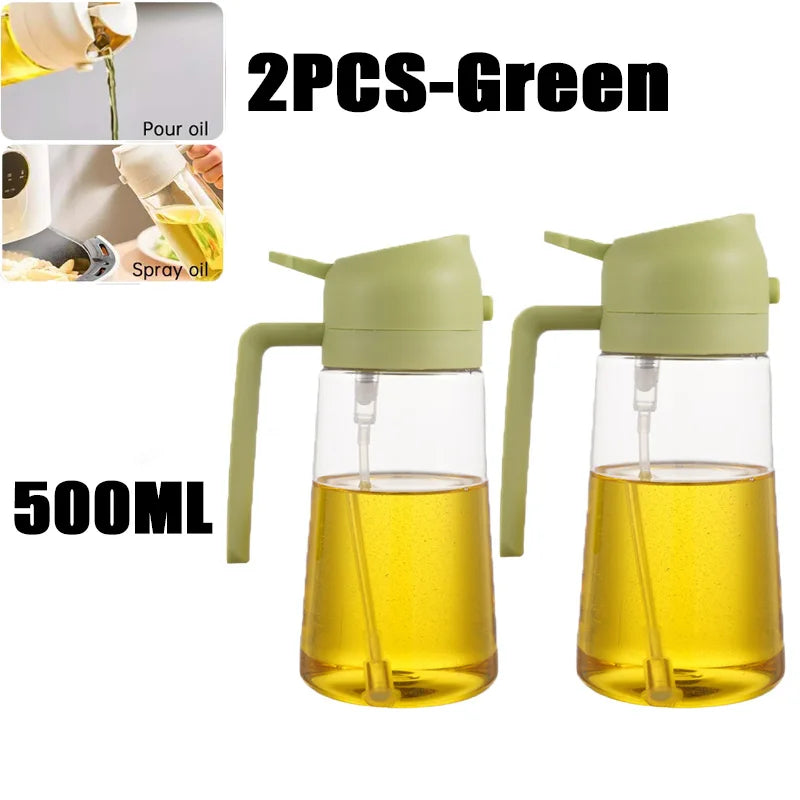 Premium Olive Oil Spray Bottle – BBQ & Cooking Oil Sprayer (200/300/500ml)