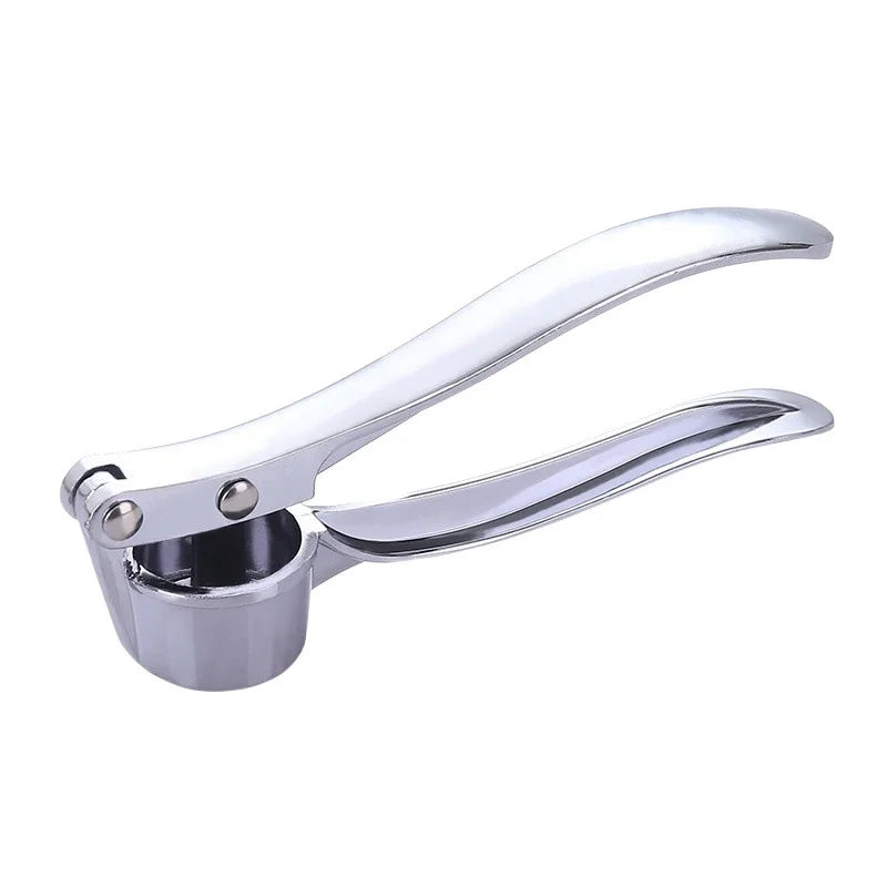 Stainless Steel Garlic Press – Heavy Duty Garlic Crusher Kitchen Tool