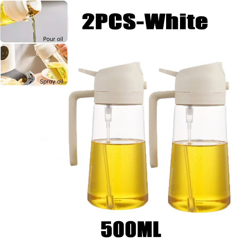Premium Olive Oil Spray Bottle – BBQ & Cooking Oil Sprayer (200/300/500ml)