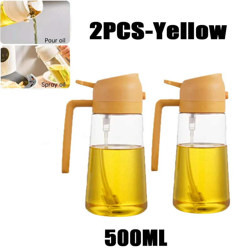 Premium Olive Oil Spray Bottle – BBQ & Cooking Oil Sprayer (200/300/500ml)